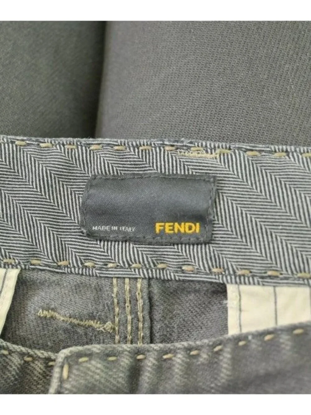 Fendi Pants Gray